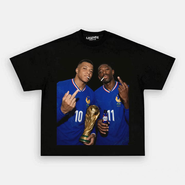 Kylian Mbappé & Ousmane Dembélé France 2026 T-shirt