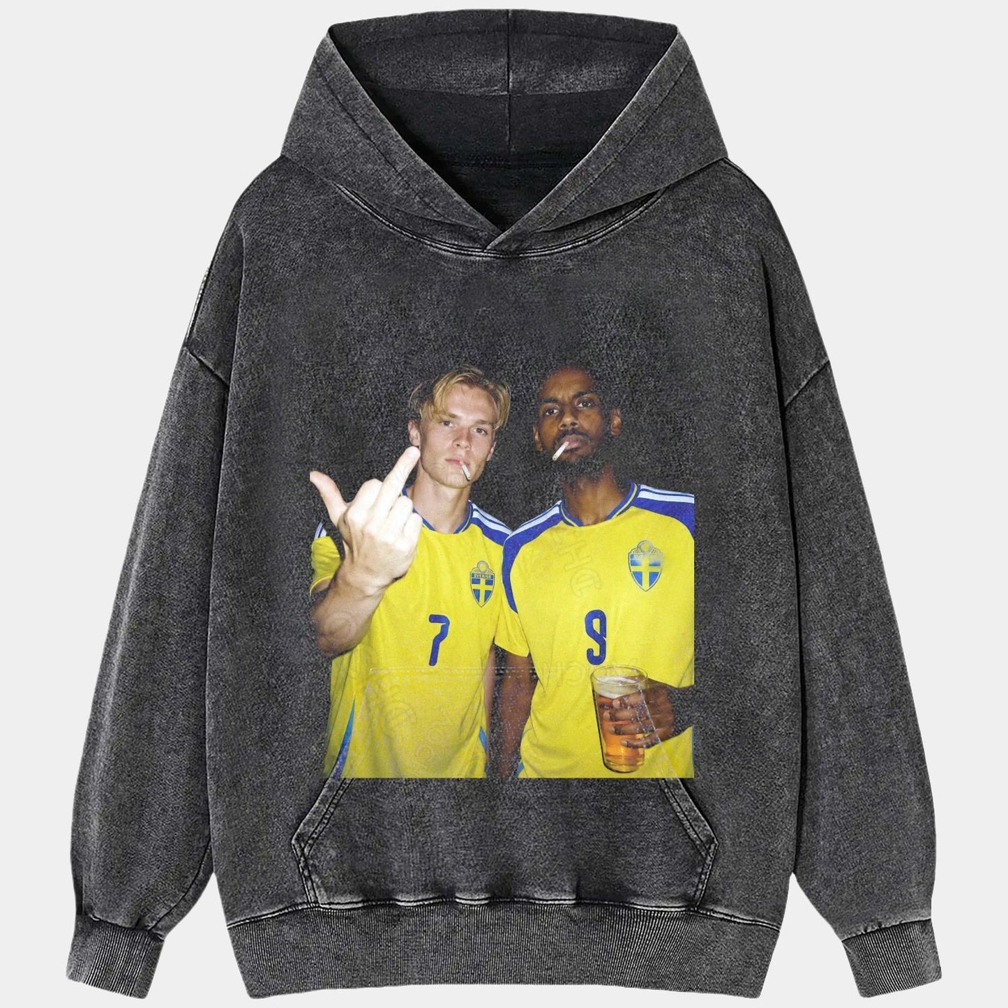 Schweden Fußball Style T-Shirt 2.3
