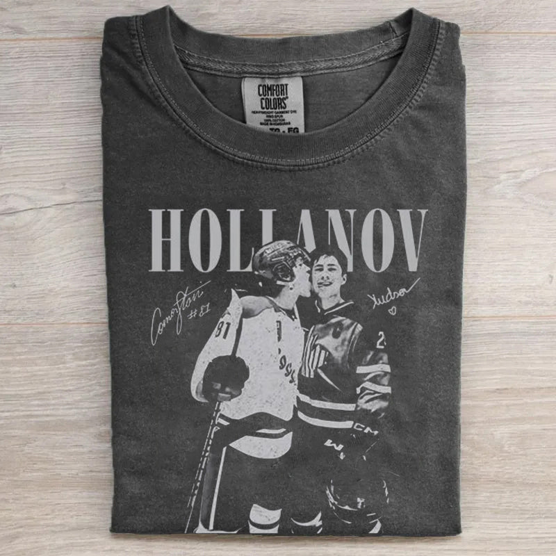 Comfort Colors Funny Williams & Storrie Hockey T-shirt
