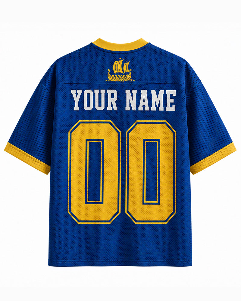 Maillot de foot TheRetroTee Custom Suède en maille