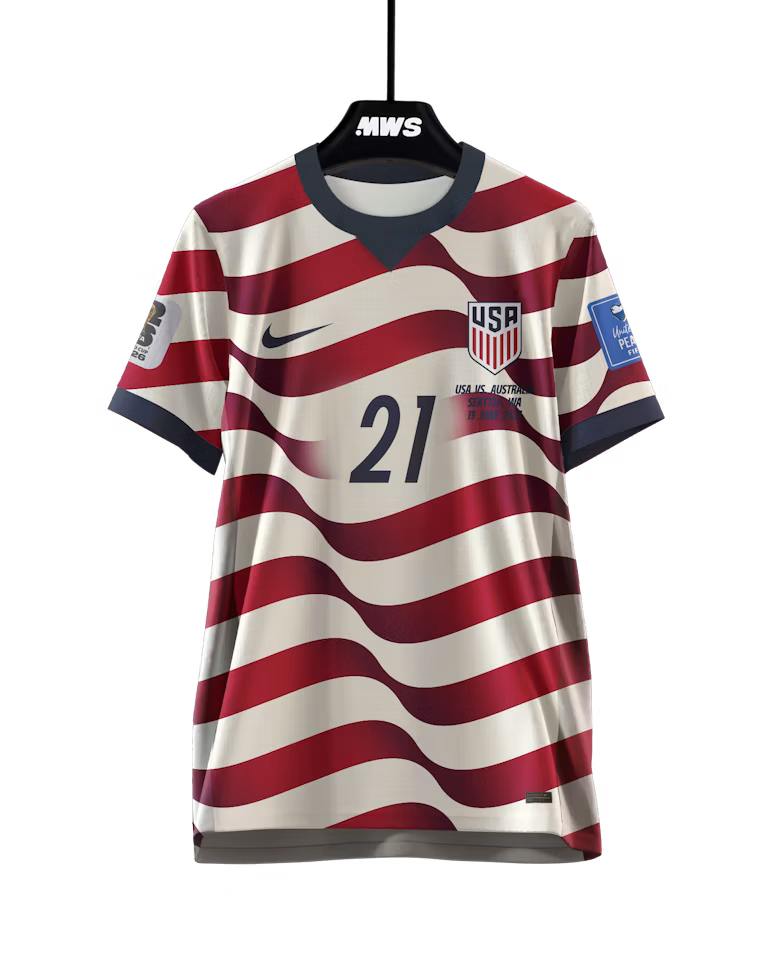 Tim Weah Match-Day Uniforms