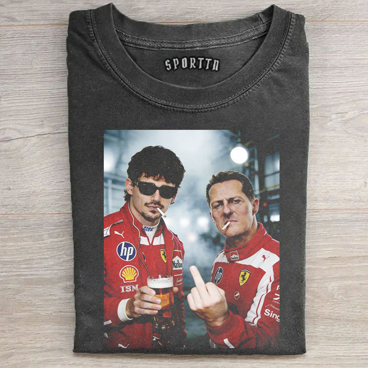 Leclerc & Schumacher's Unfiltered Moment T-shirt