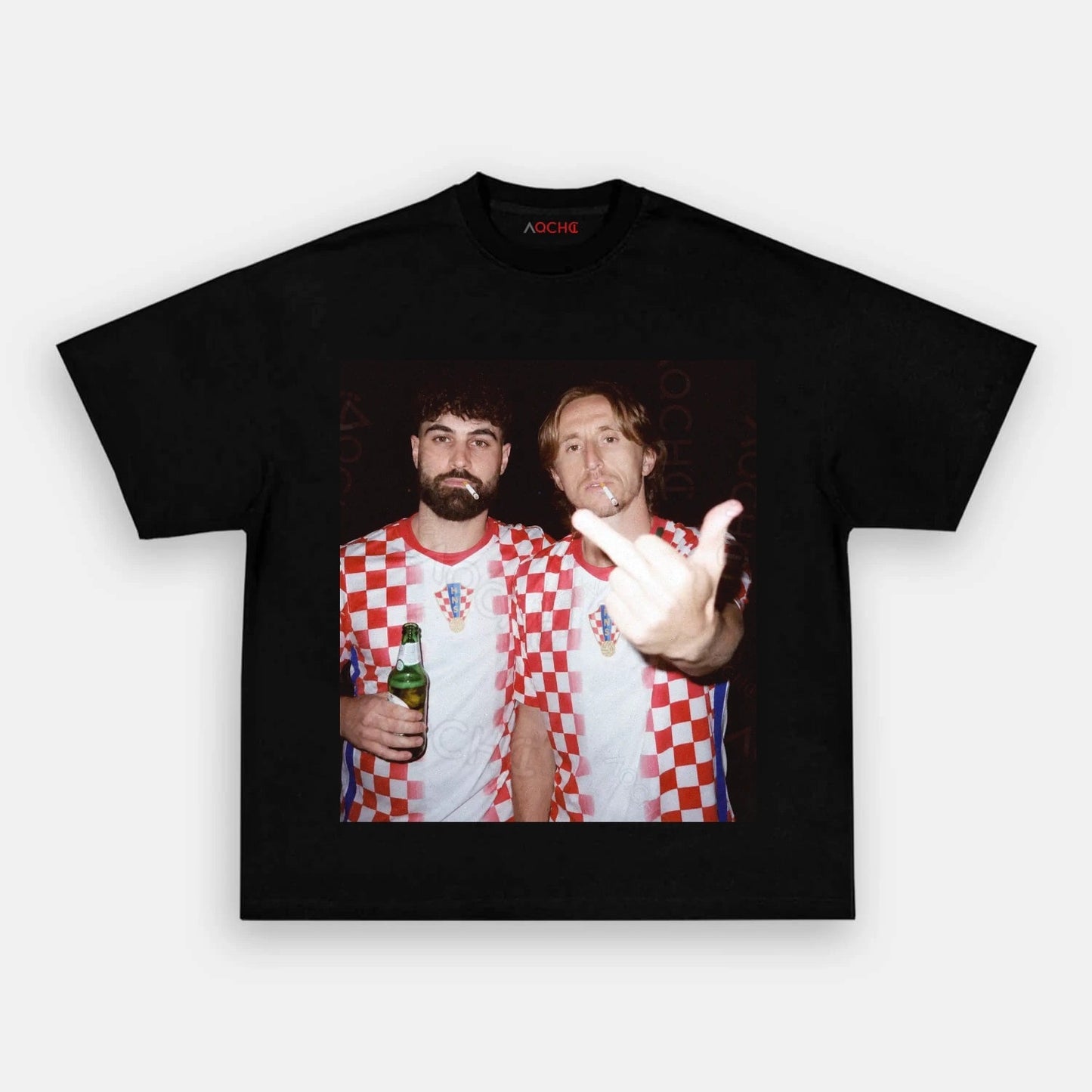 Kroatien Fußball-Style T-Shirt