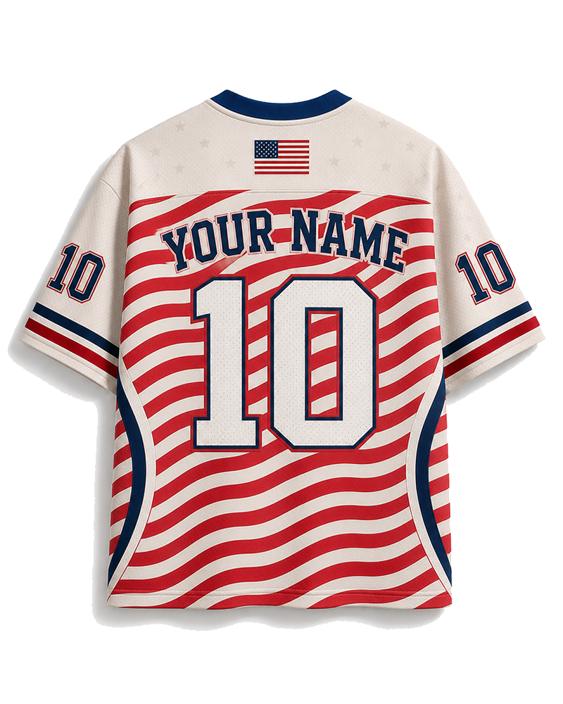 TheRetroTee USA 26 Fußball Heritage Mesh Trikot
