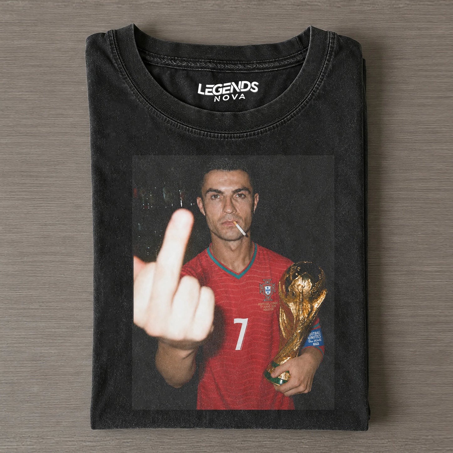 Cristiano Ronaldo 2026 Vintage T-SHIRT