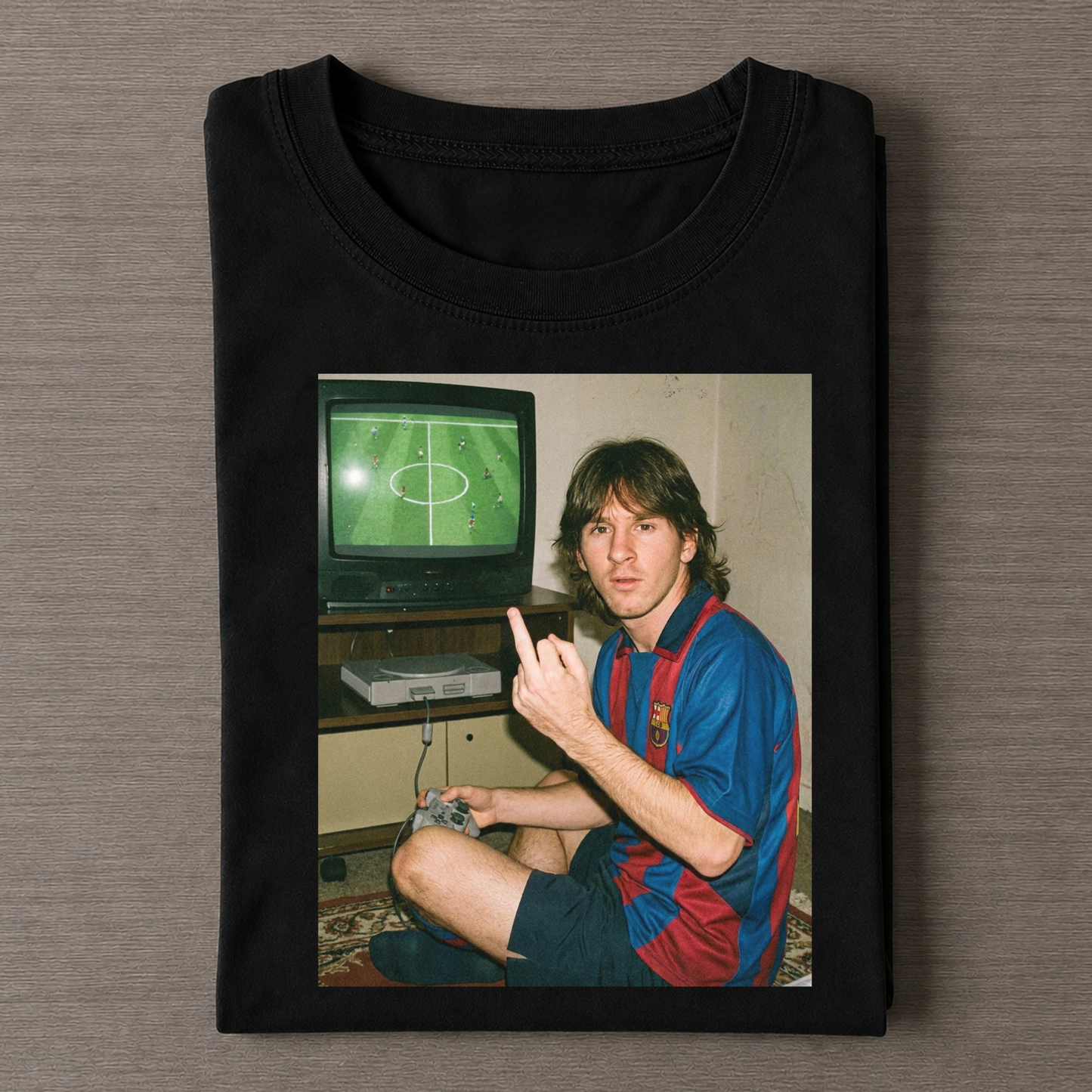 Lionel Messi Vintage-T-Shirt