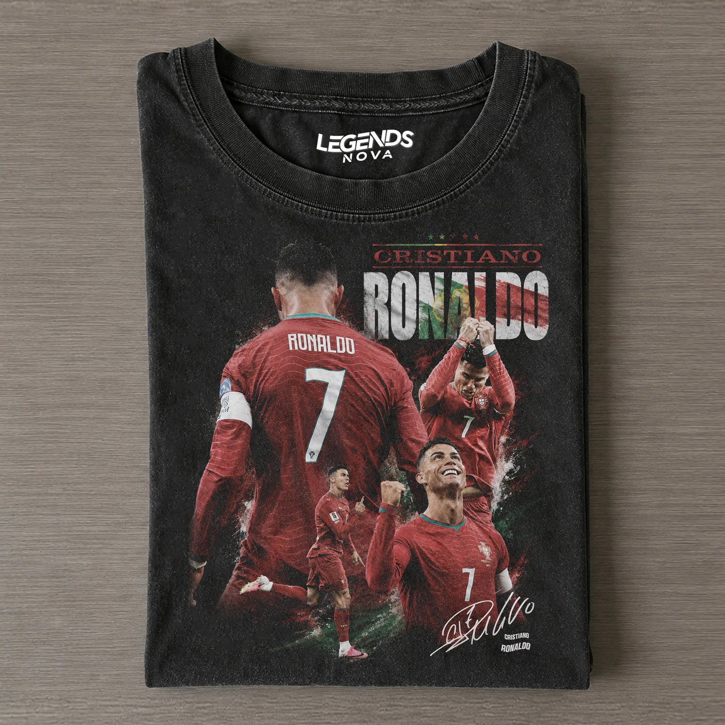 T-shirt vintage Cristiano Ronaldo 2026