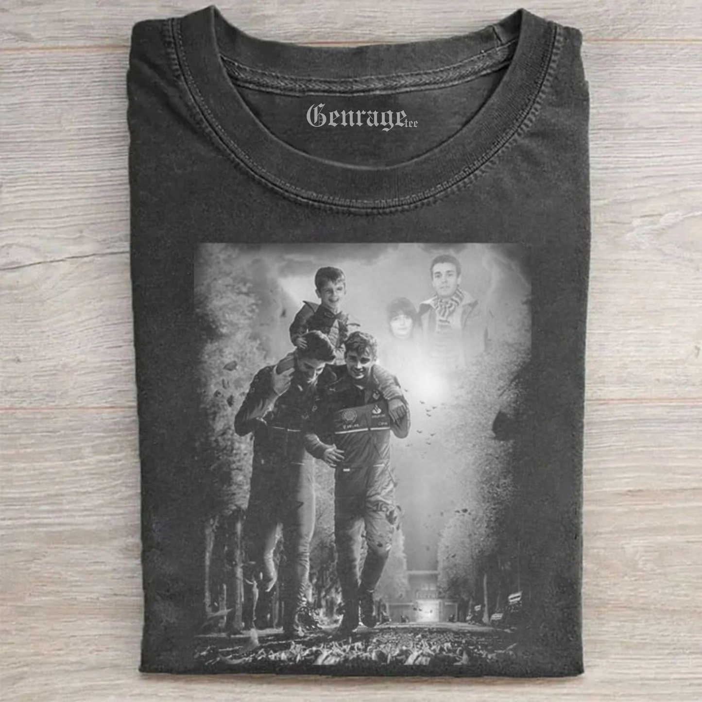 F1 Charles Leclerc and Jules Bianchi T-shirt