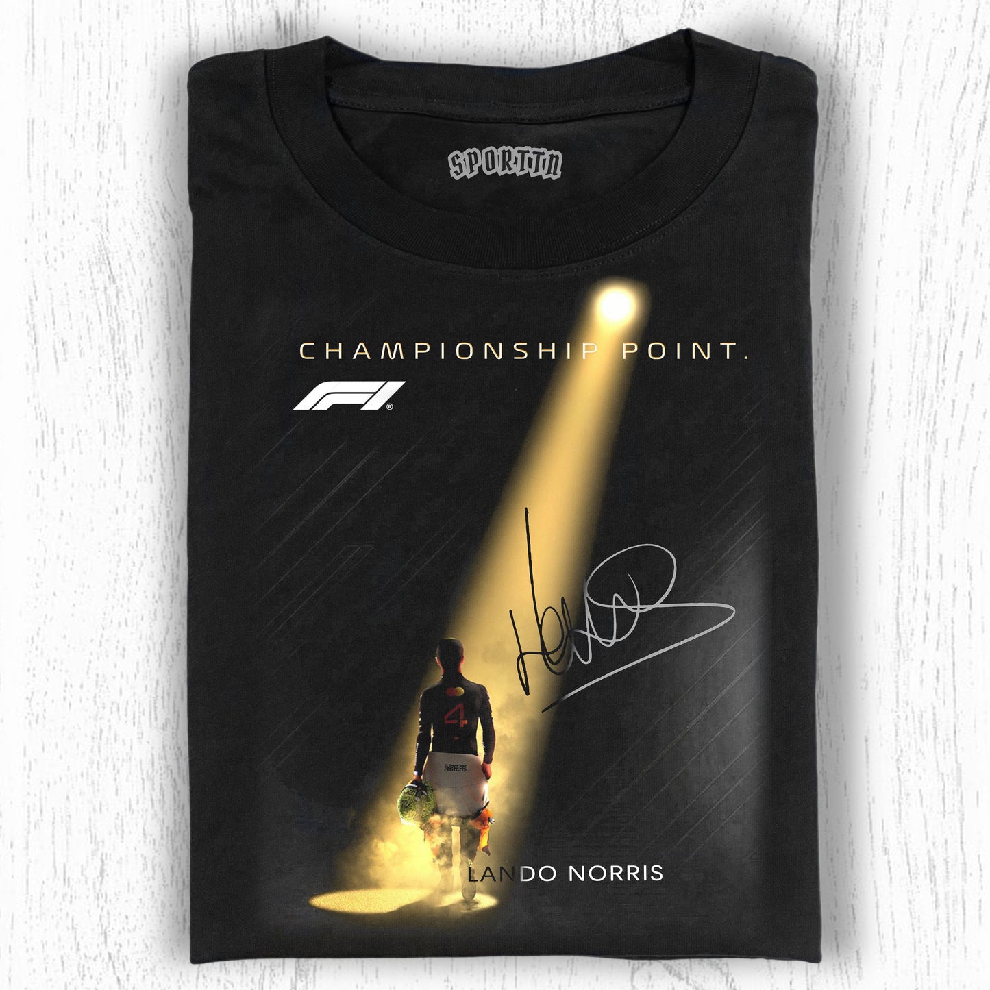 LANDO NORRIS & CHAMPIONSHIP POINT T-SHIRT