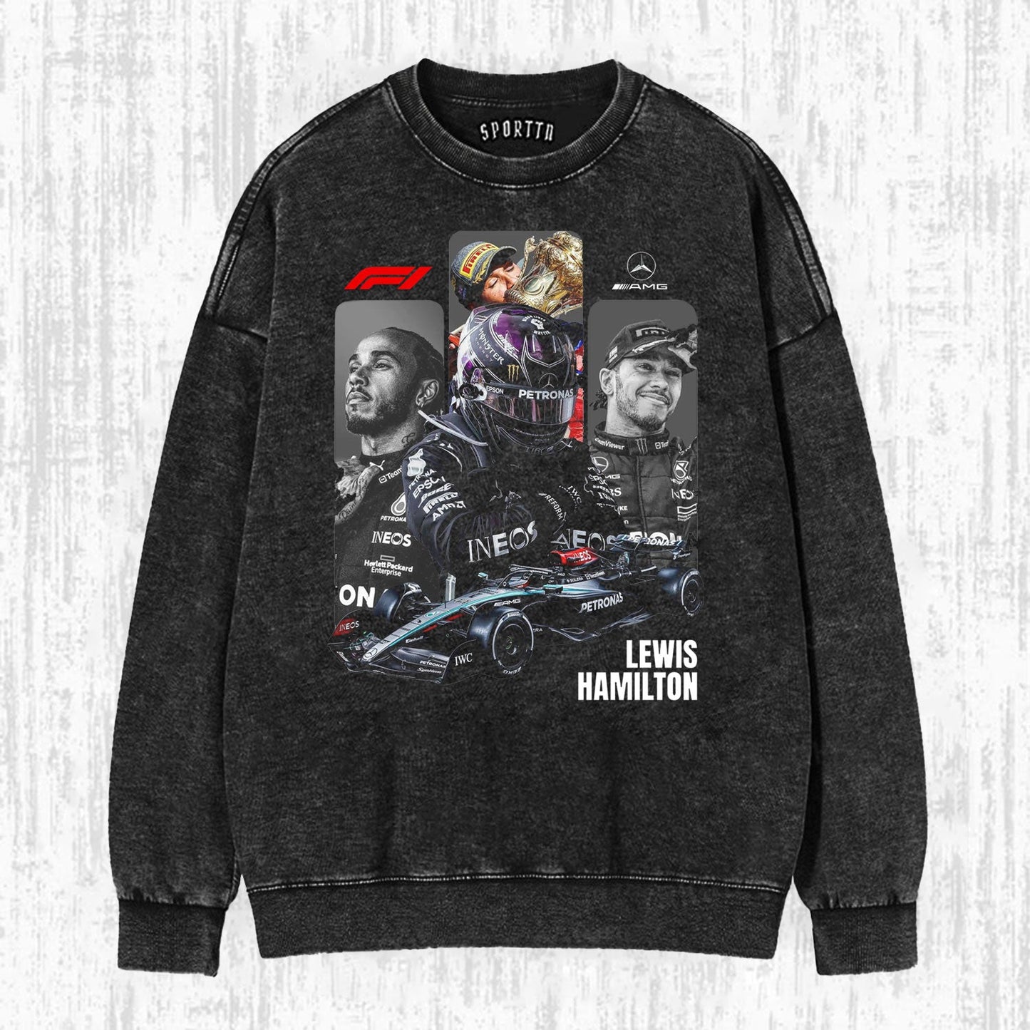 T-shirt/Sweat-shirt/Sweat à capuche Lewis Hamilton F1