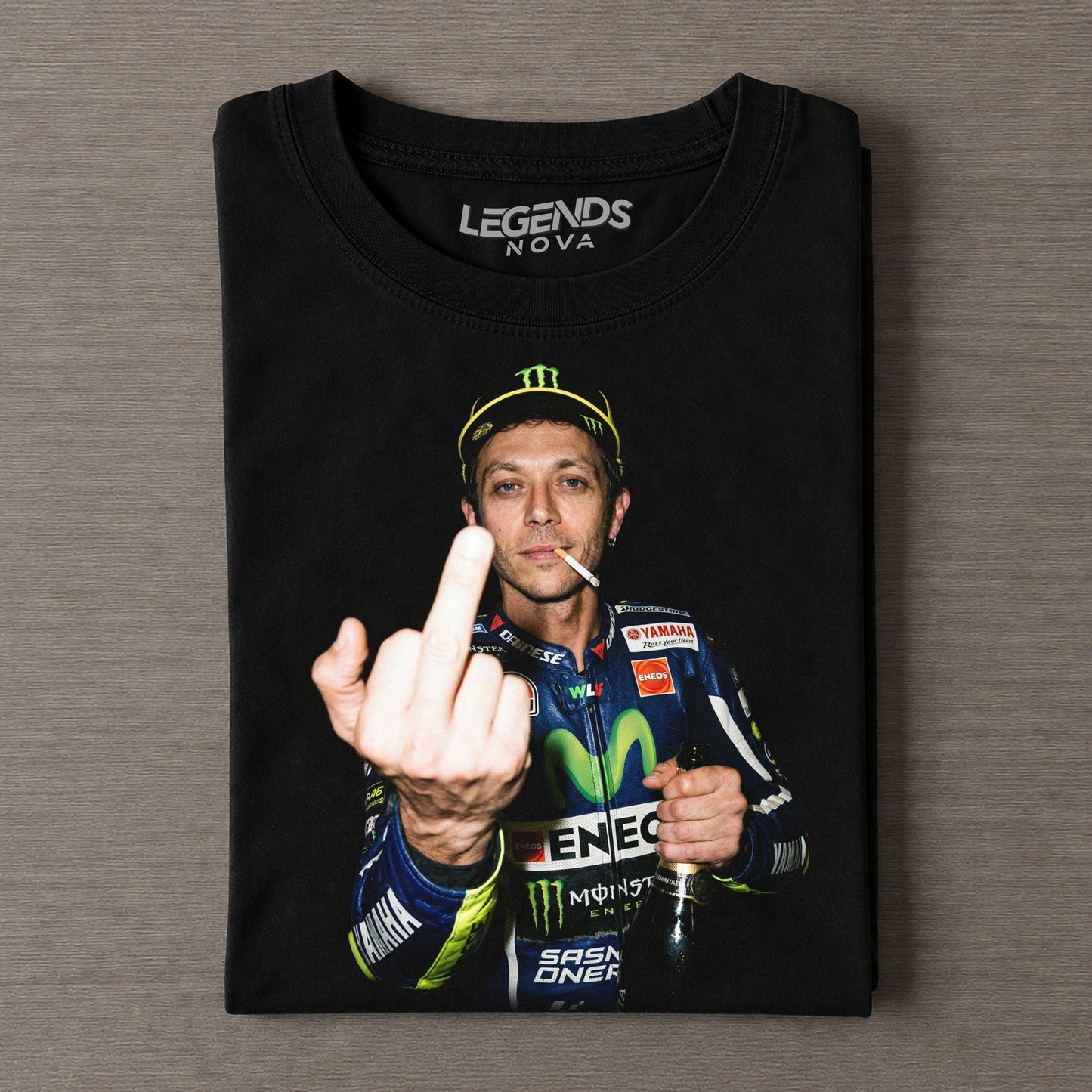 The Doctor Valentino Rossi #46 GOAT Moto GP Retro Tee