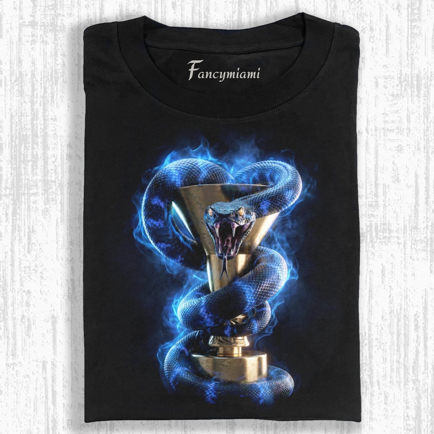 VINTAGE FOOTBALL CHAMP DISTRESSED GRAPHIC TEE