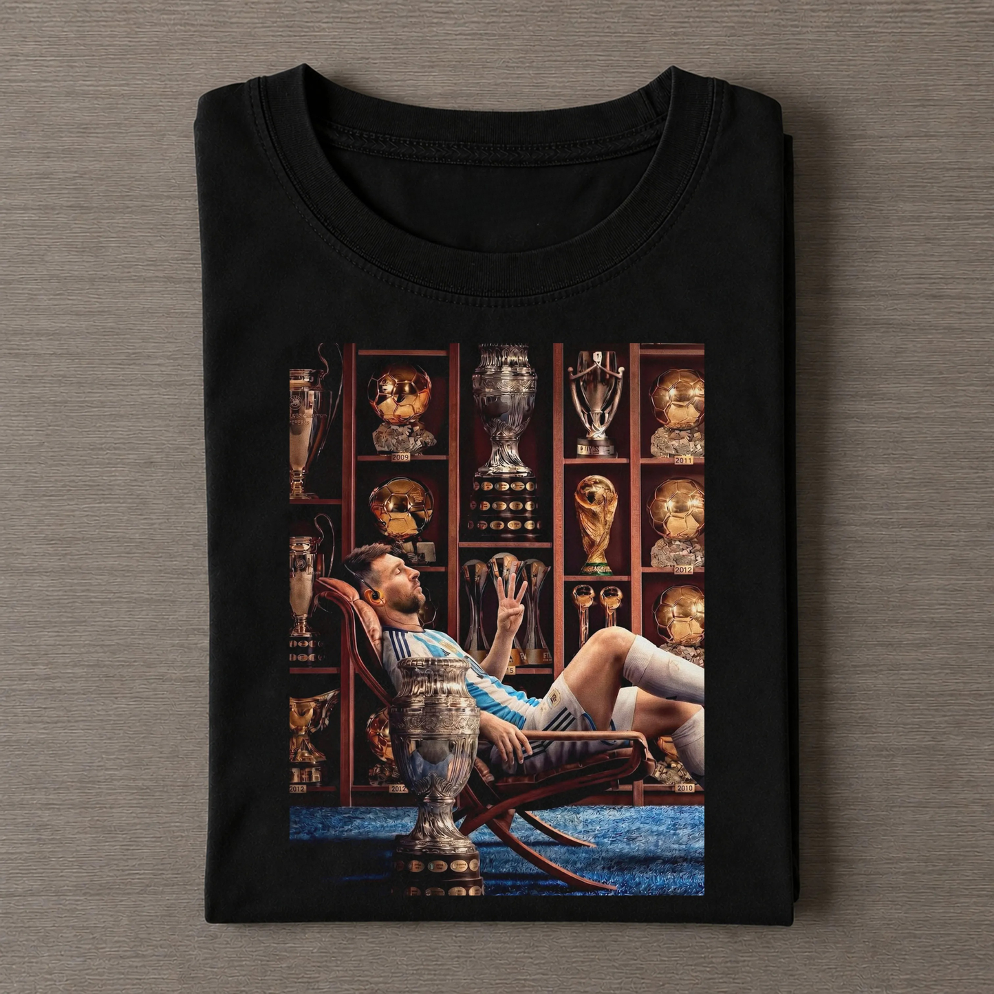 Lionel Messi Vintage-T-Shirt