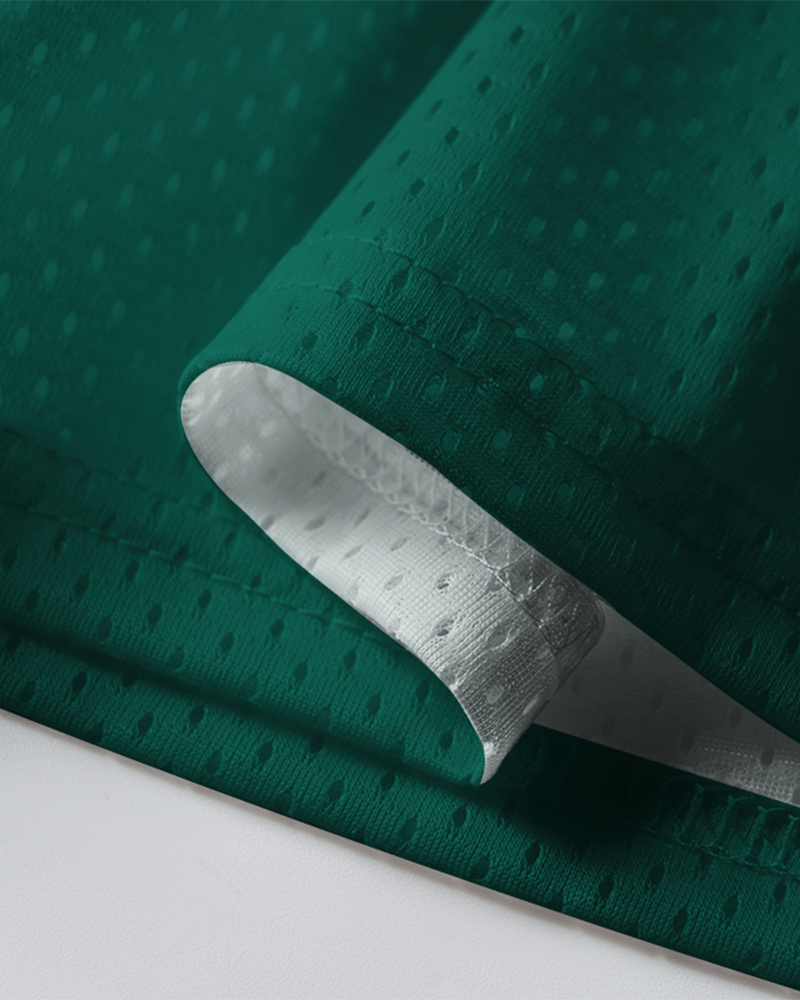 TheRetroTee Personalisiertes Mexiko Fußball-Mesh-Trikot