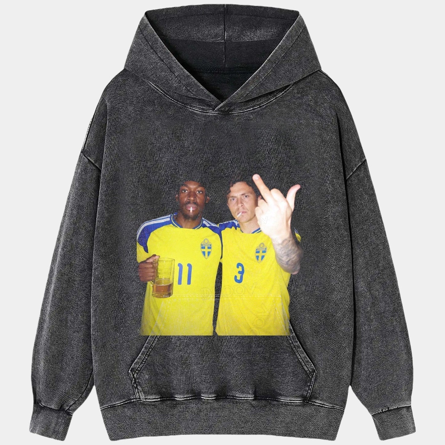 Sweden Football Style Tee 3.1
