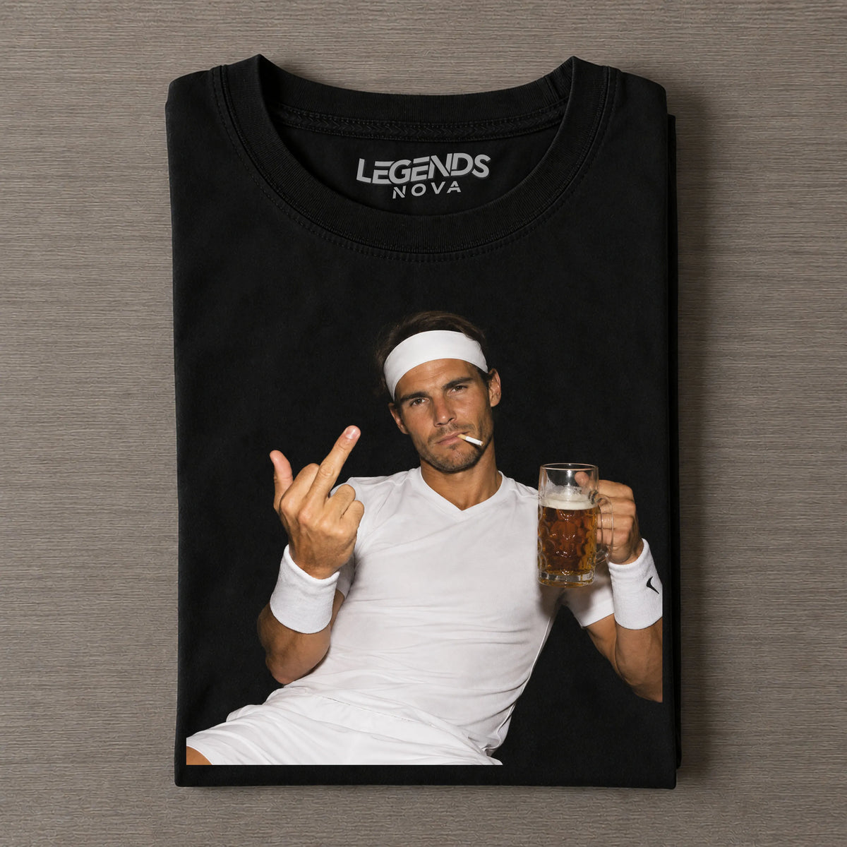 Rafael Nadal Tennis legend graphic T-shirt