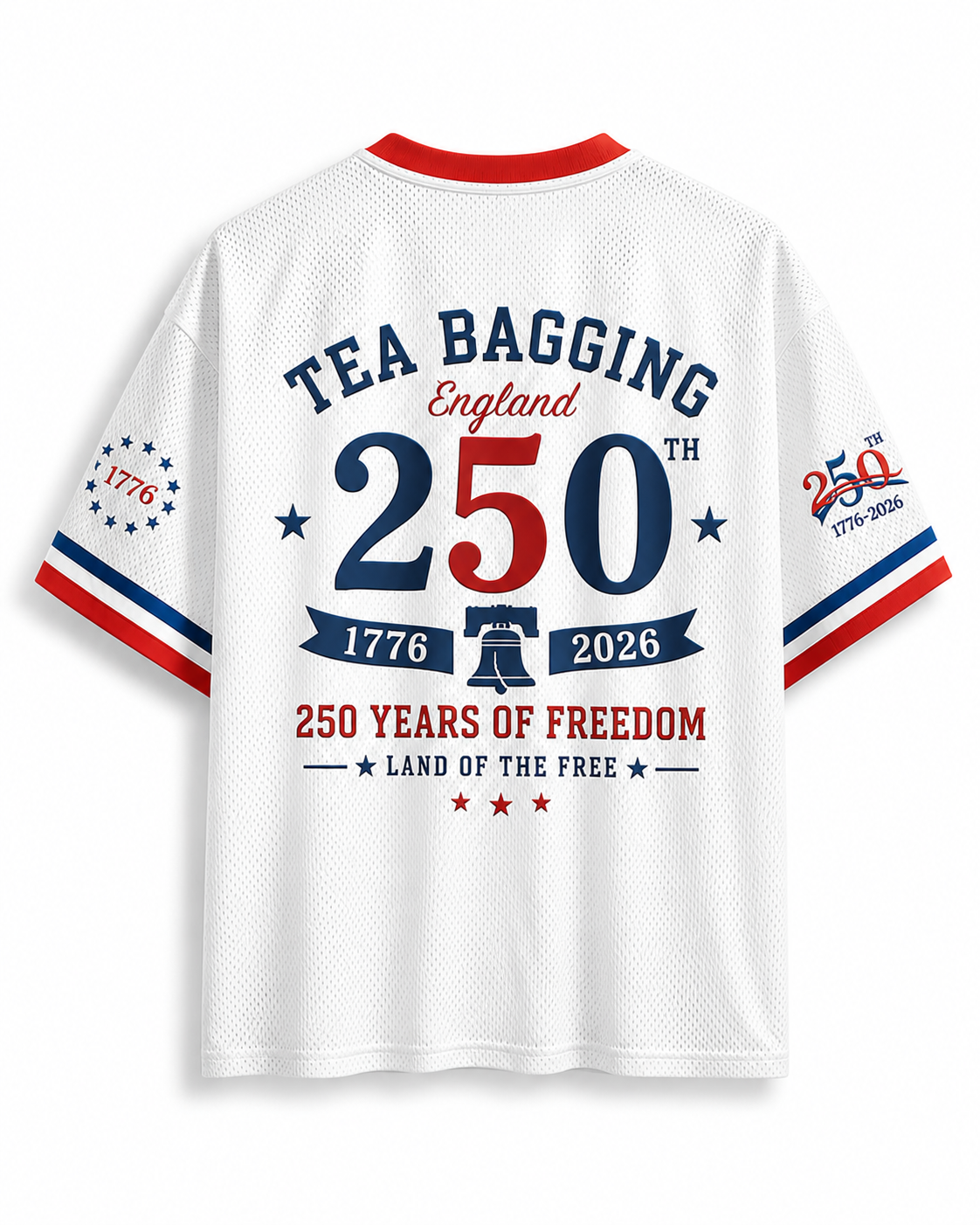 TheRetroTee Tea Bagging England Since 1773 Mesh-Trikot