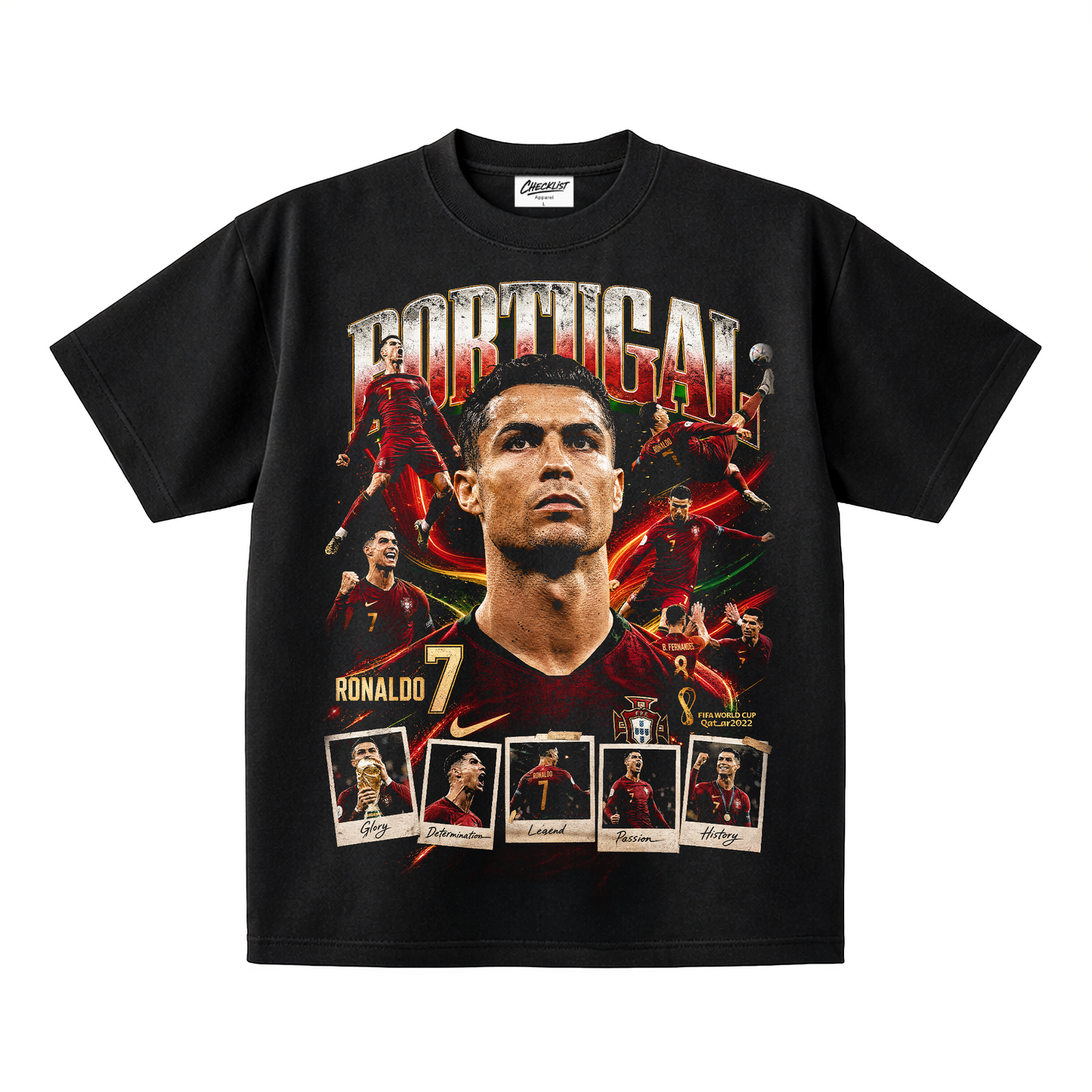 Ronaldo Portugal T-Shirt Nr. 2
