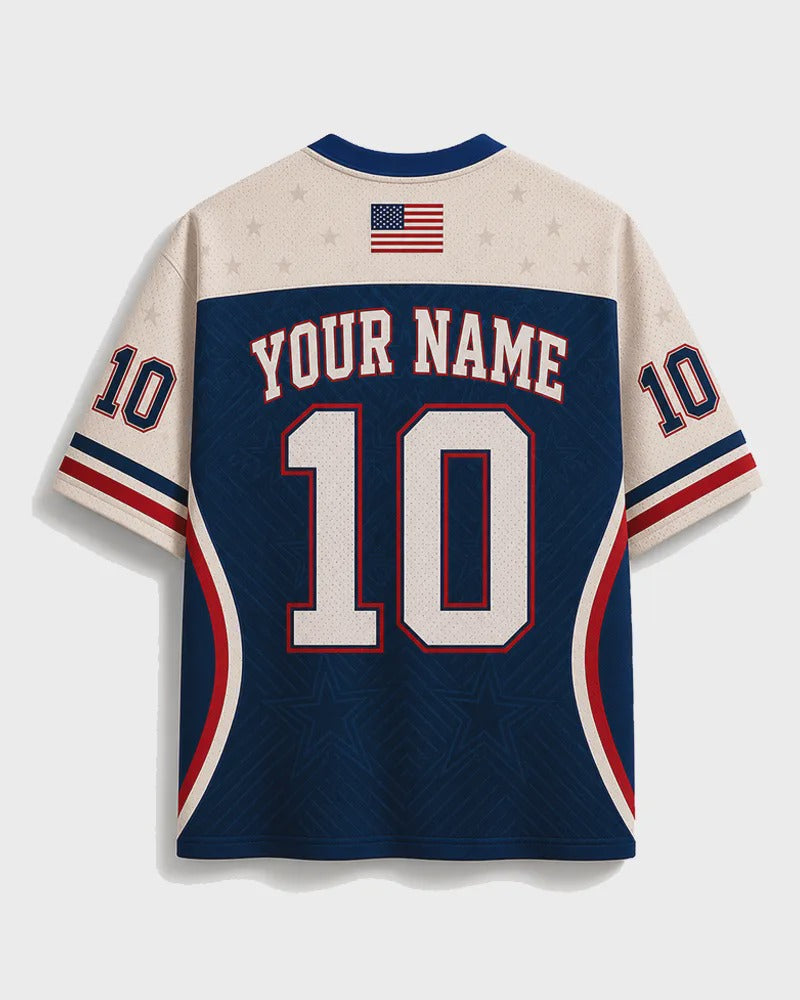TheRetroTee USA 26 Retro Soccer Mesh Jersey