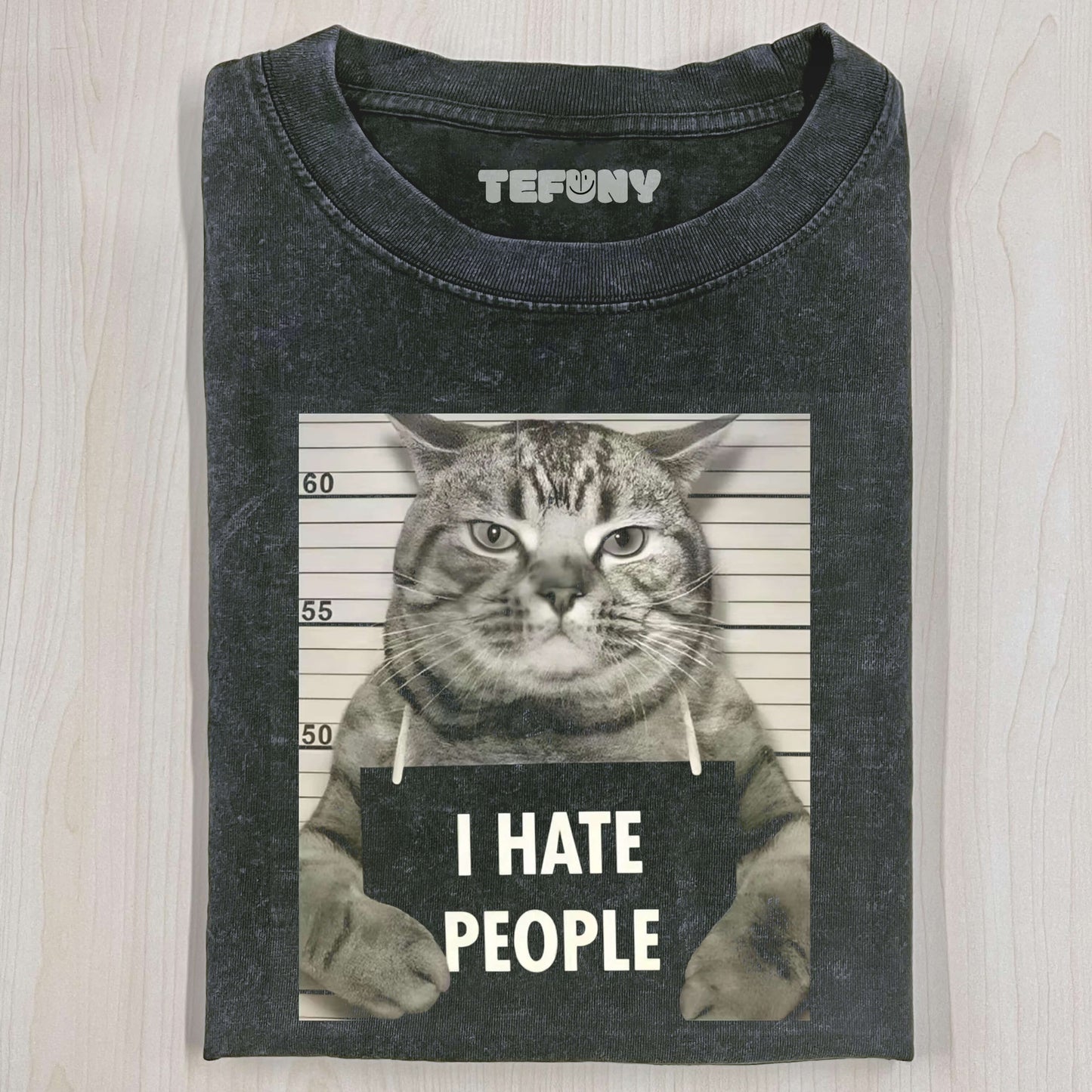 WACKY CAT HOODIE T-SHIRT
