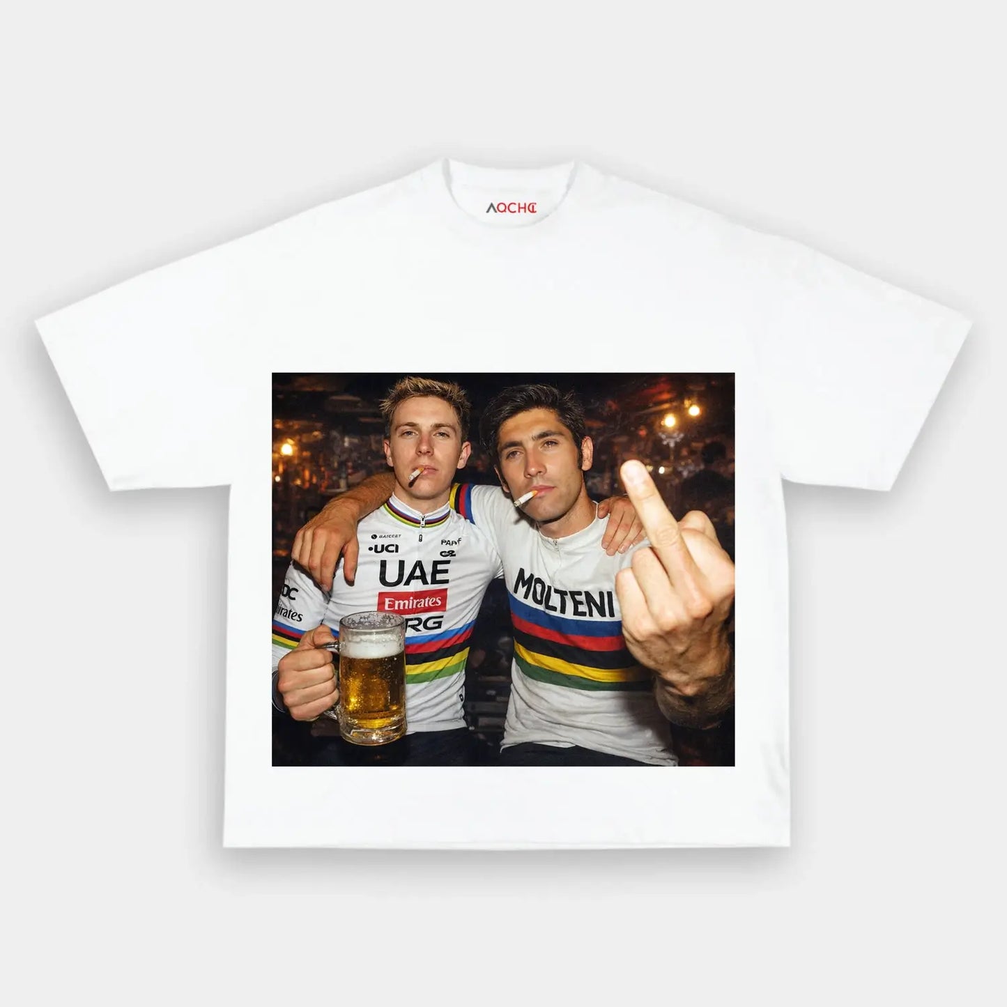 World Champions Together Merckx & Pogačar TEE 2