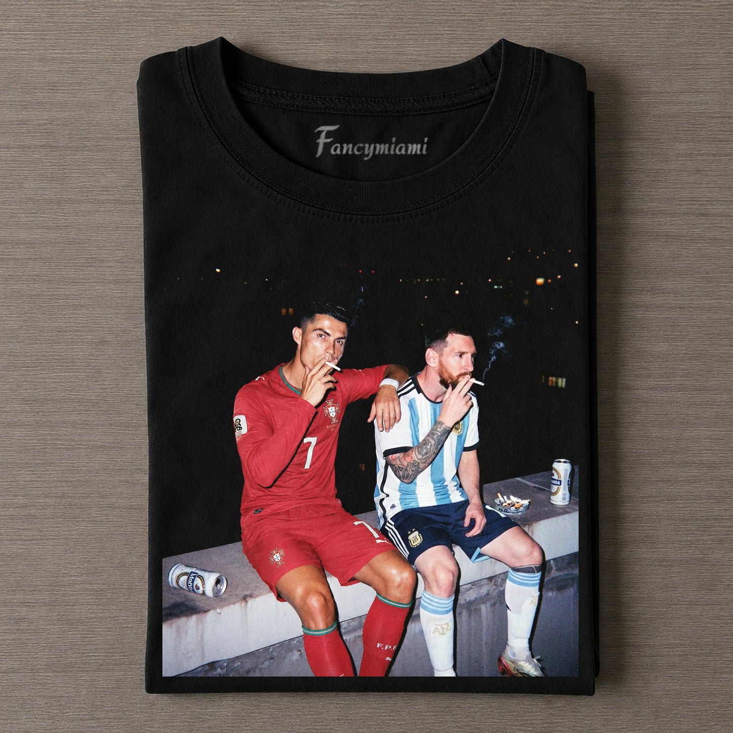 T-shirt de football rétro classique