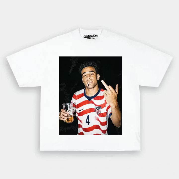 Tyler Adams American Soccer Style Tee