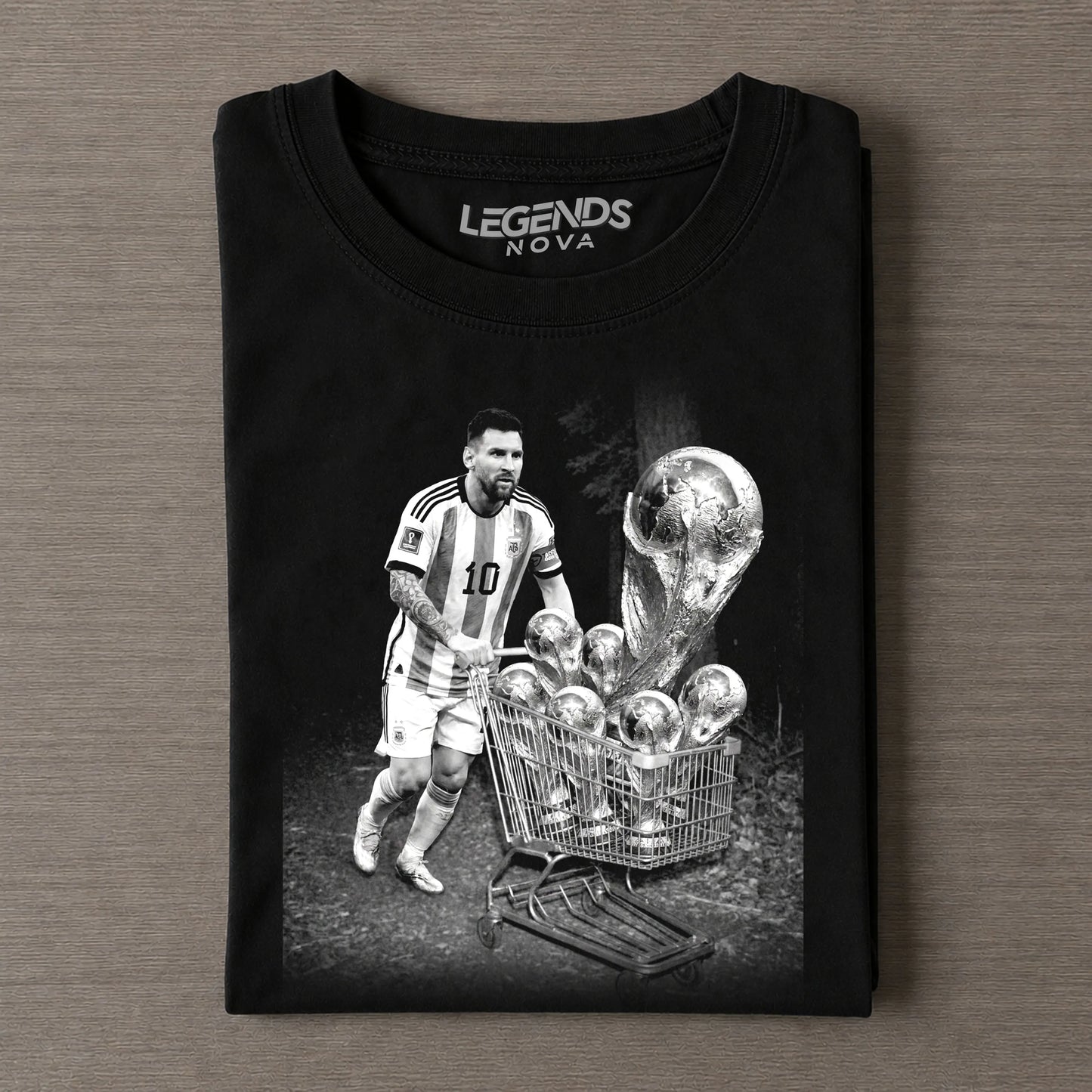 Argentina Messi funny Vintage Tee