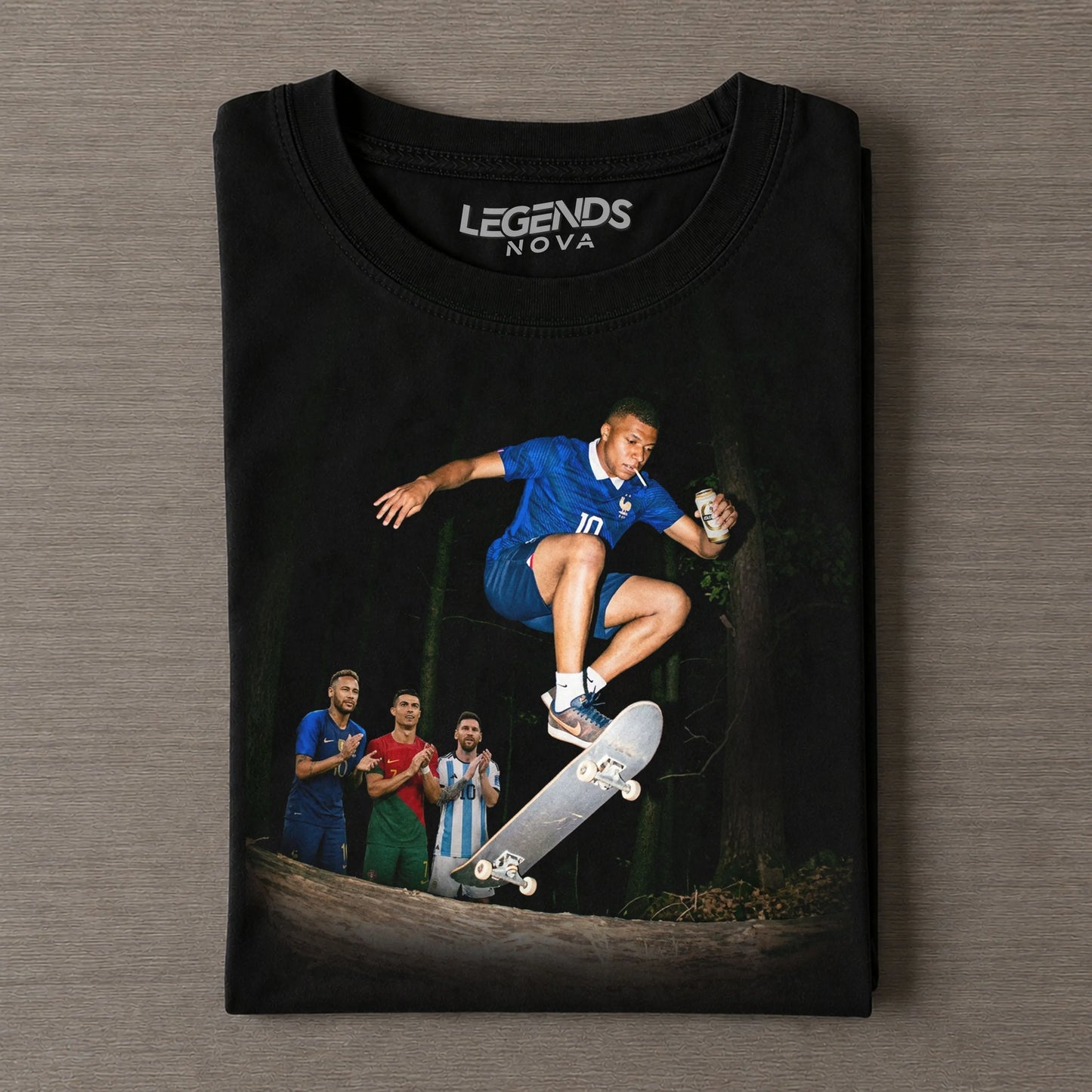 Kylian Mbappé France Funny Vintage Tee