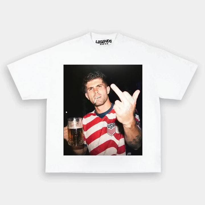Christian Pulisic American Soccer Style Tee