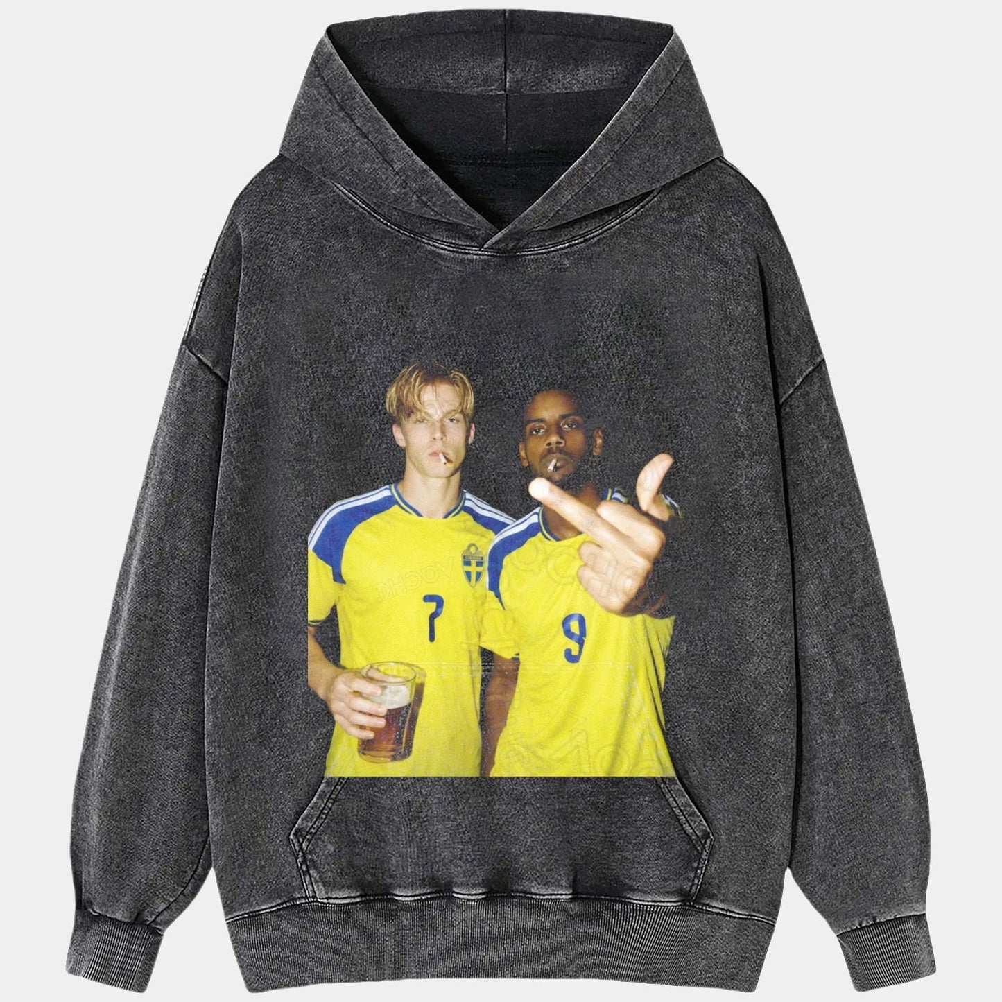 Schweden Fußball Stil T-Shirt 2.4