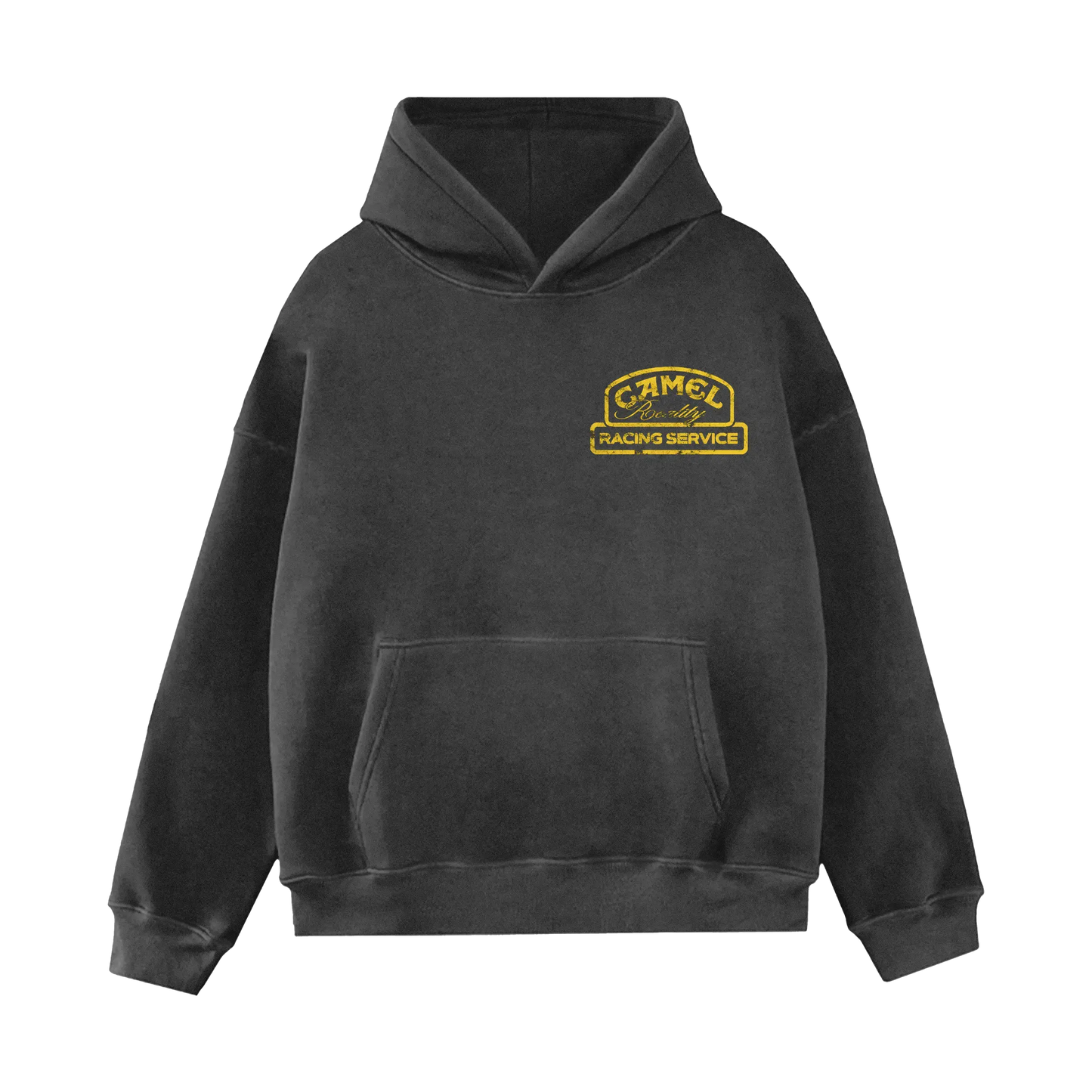 Sweat à capuche Camel Heritage