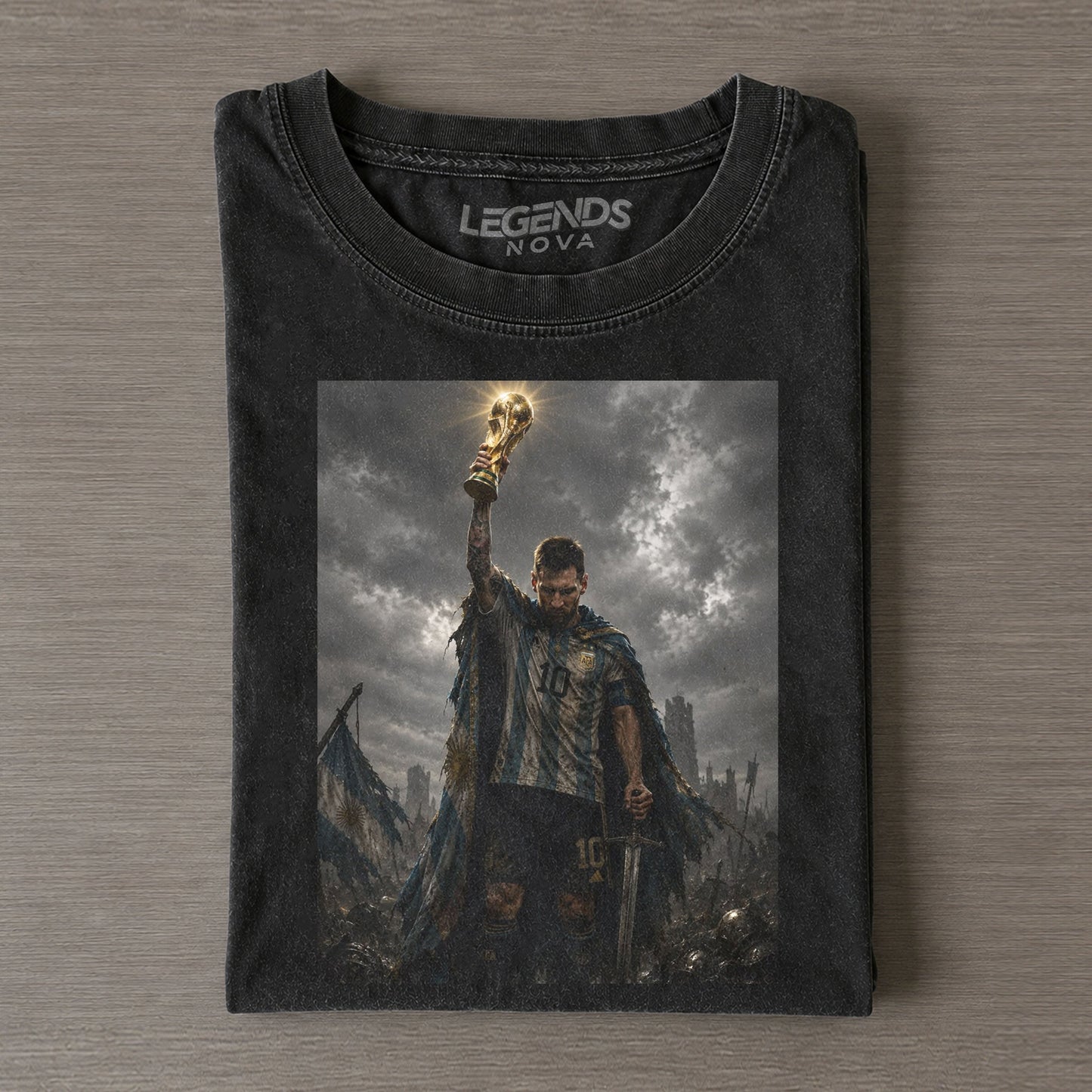 Lionel Messi GOAT T-Shirt