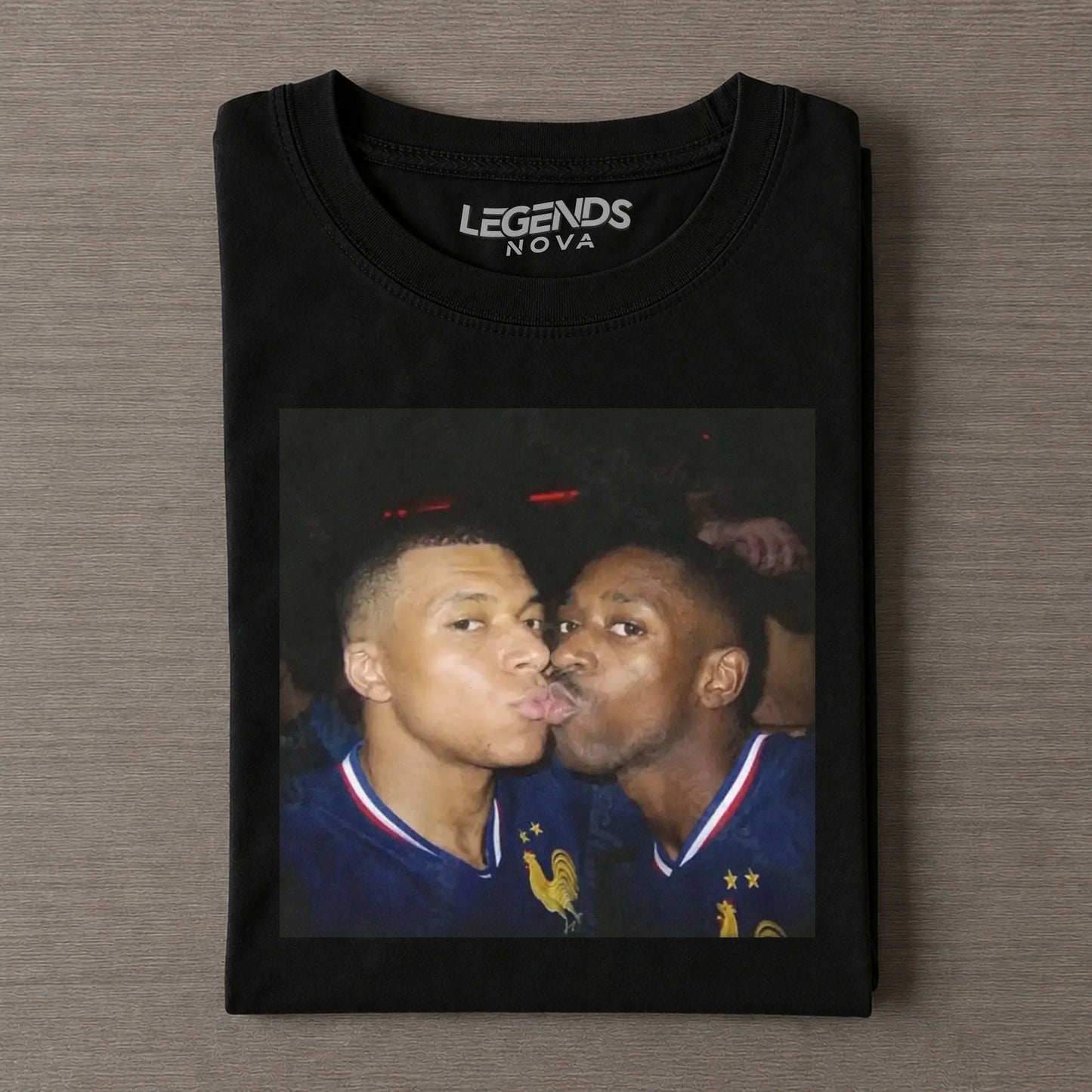 Ousmane Dembélé & Kylian Mbappé France Team Tee