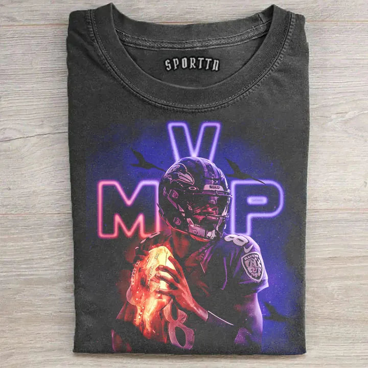 Lamar Jackson NFL #8 T-shirt