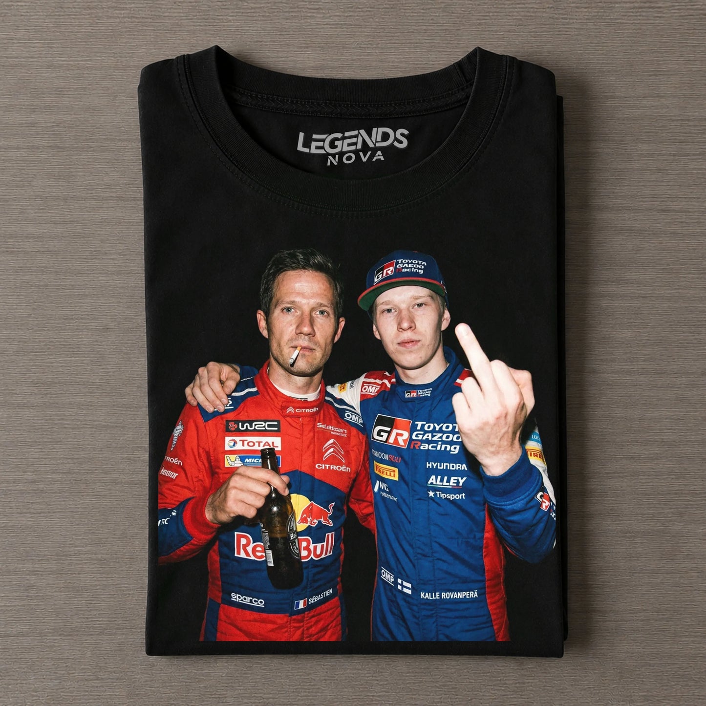 Sébastien Ogier & Kalle Rovanperä 2026 Secto Rally Finland|WRC Tee