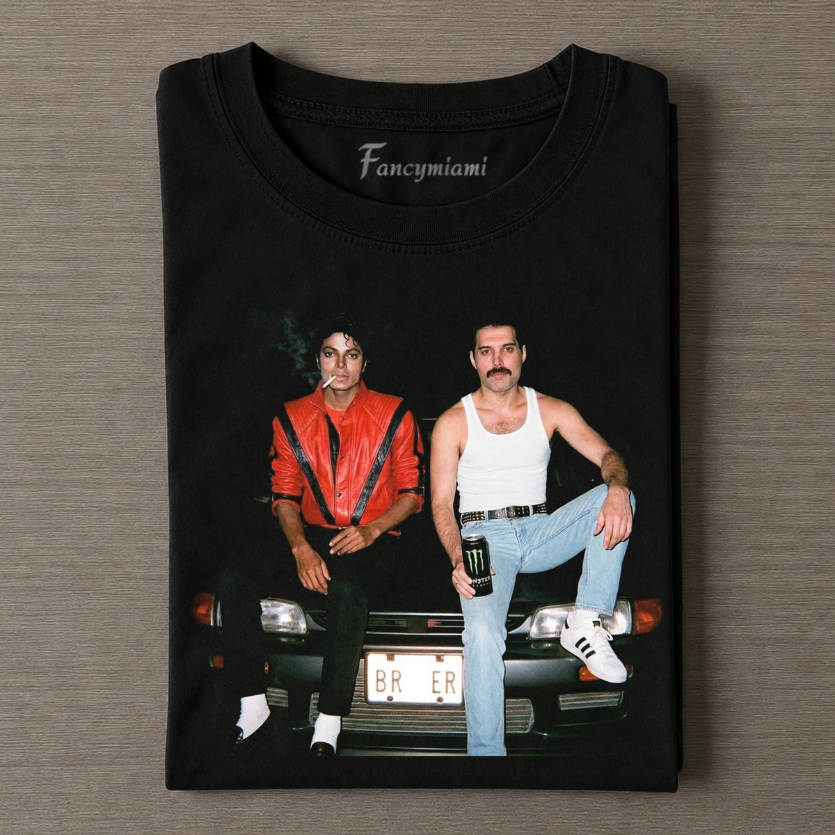 REBEL ROCKER FAN ART GRAPHIC TEE