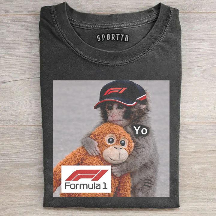 T-shirt meme F1 Punch Monkey