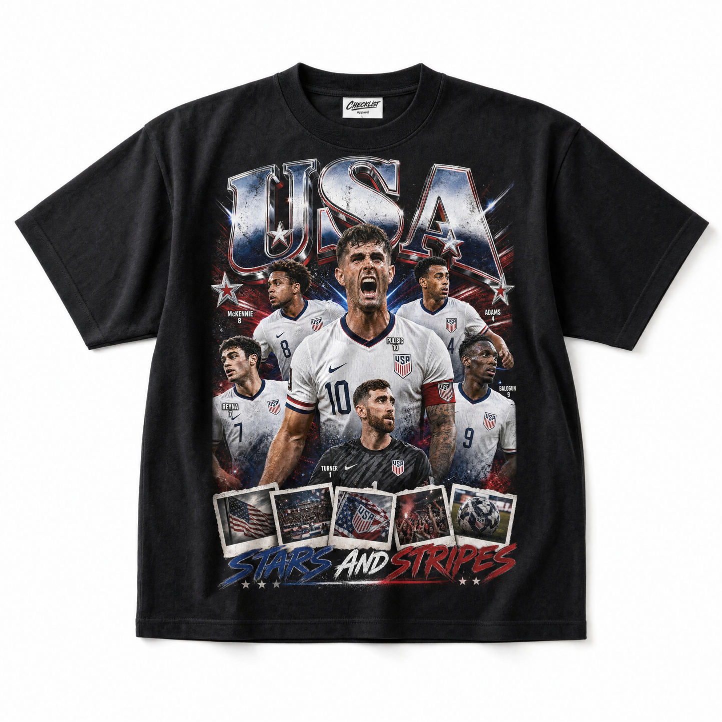 USA Stars & Stripes WM 2026 T-Shirt