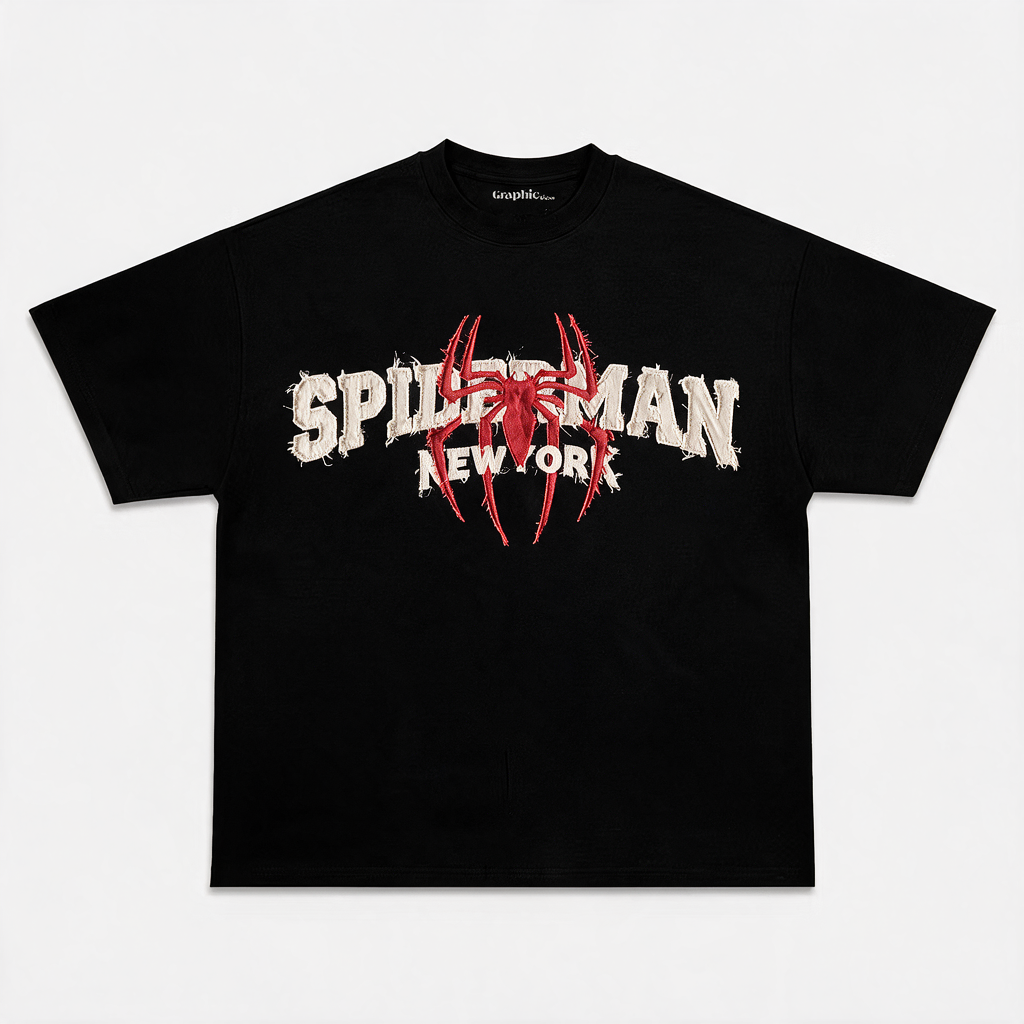 Vintage Superhero Style Graphic T-Shirt V7