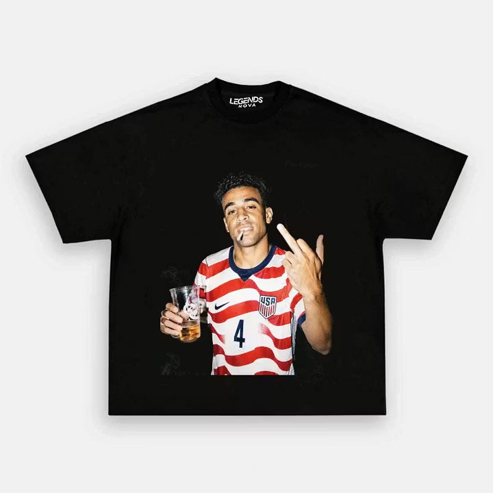 Tyler Adams American Soccer Style Tee