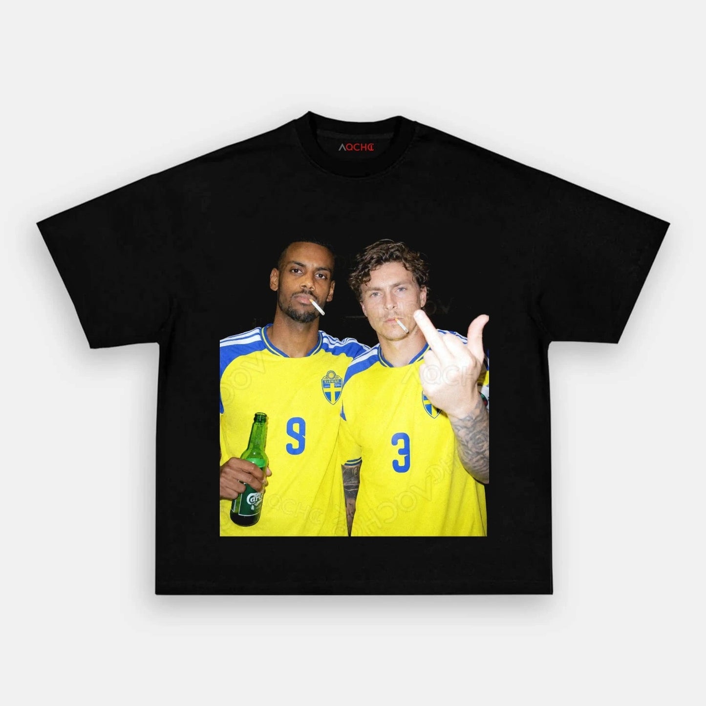 Sweden Football Style Tee 2.2