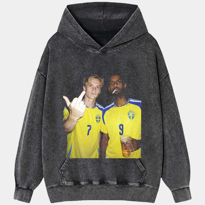 Sweden Football Style Tee 2.3
