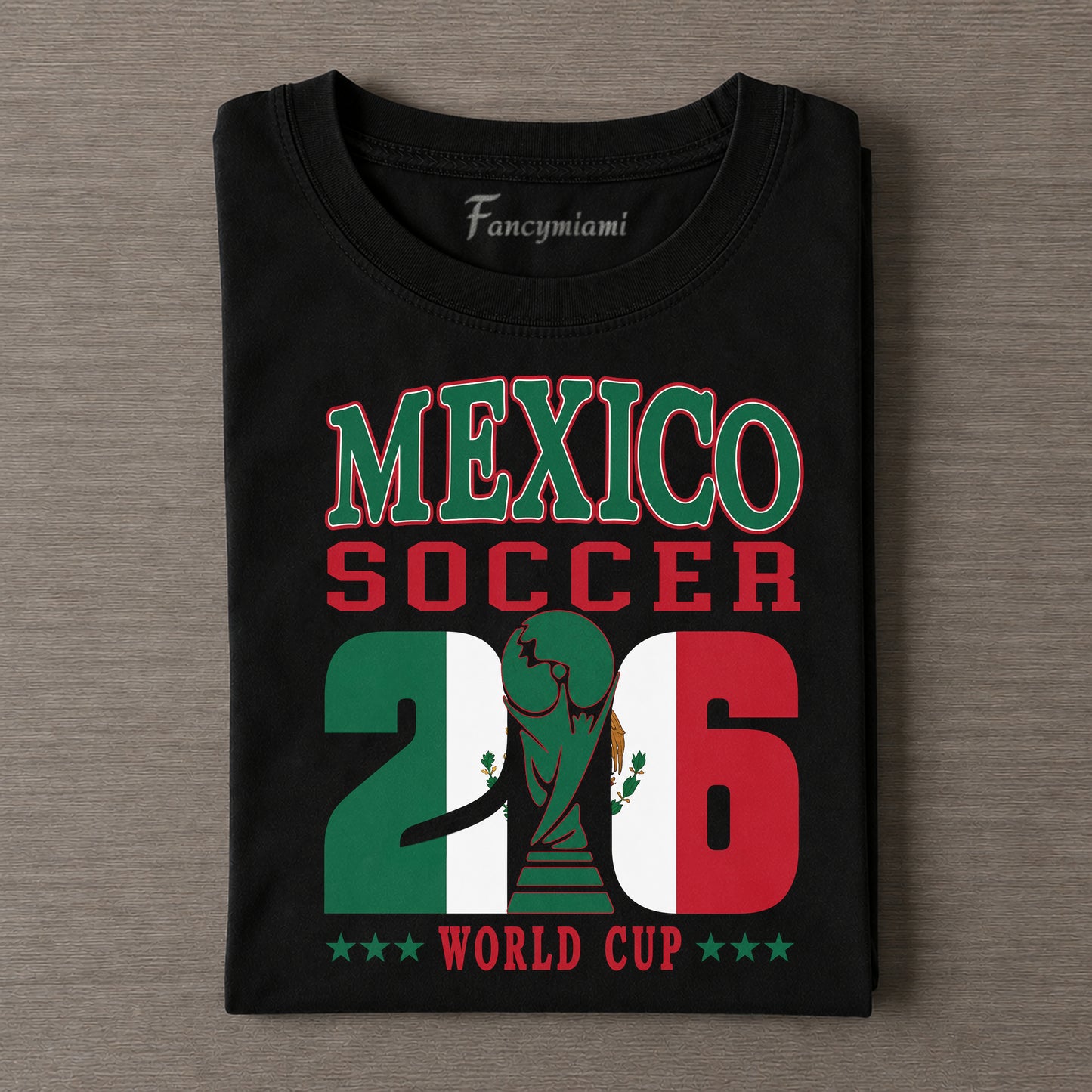NATIONAL SOCCER VINTAGE VERWASCHENES GRAFIK-T-SHIRT