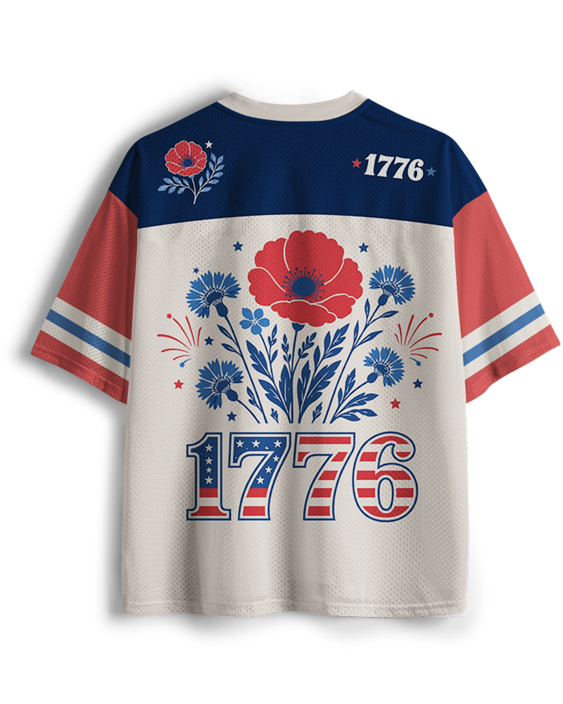 TheRetroTee USA 250th Still Resisting Vintage Mesh Trikot