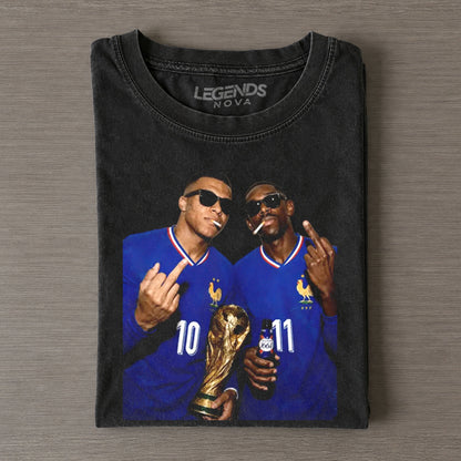 Kylian Mbappé & Ousmane Dembélé France 2026 T-shirt