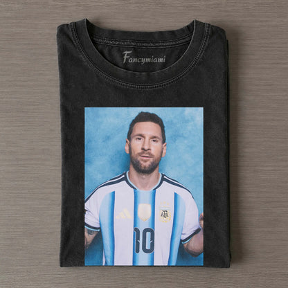 SOUTH AMERICA FOOTBALL GLORY MOMENT VINTAGE TEE