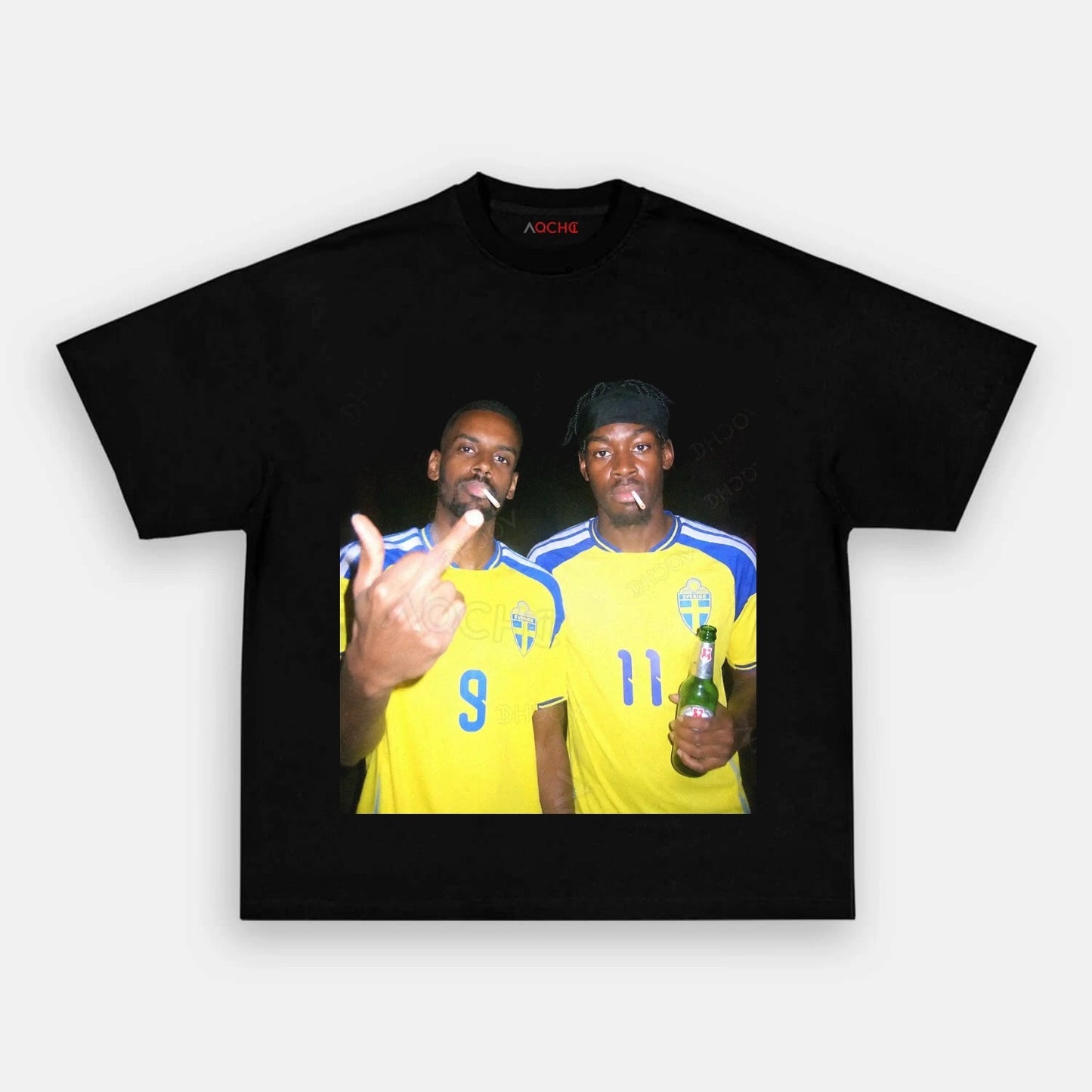 Sweden Football Style Tee 2.6