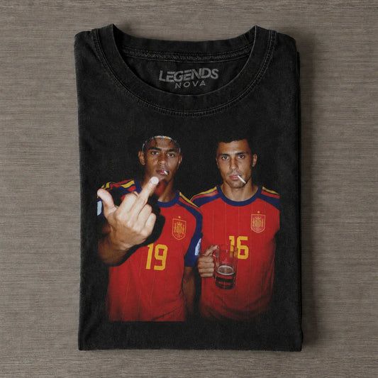 Spain Soccer Style Vintage Tee