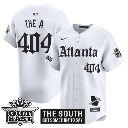 Atlanta Braves 'Gothic South x Outkast Edition' Vapor Premier Limited Jersey - All Stitched